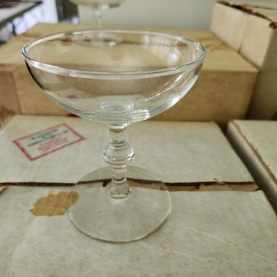 lot of 4 different Mid Century sets of Glasses total 22 glasses