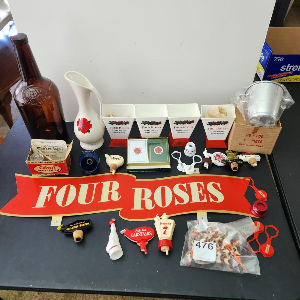 Large Lot of Whiskey Barware Promo items