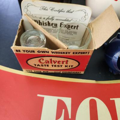 Large Lot of Whiskey Barware Promo items