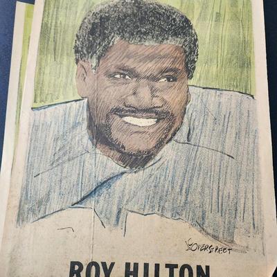 1971 Baltimore Colts Football  Players  Newspaper Portraits J.C. Overstreet