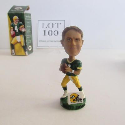 Older Brett Favre Small Bobble Head in Box
