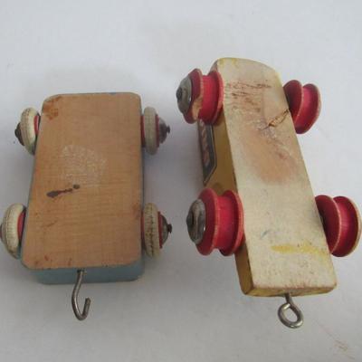 Vintage Brio Sweden Wooden Car Toy