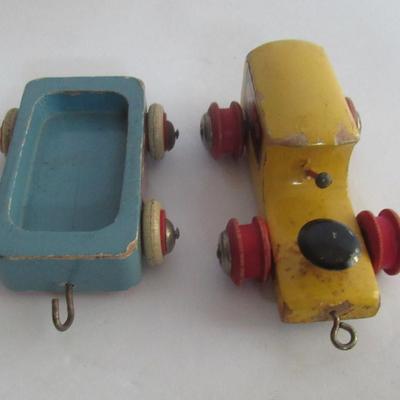 Vintage Brio Sweden Wooden Car Toy