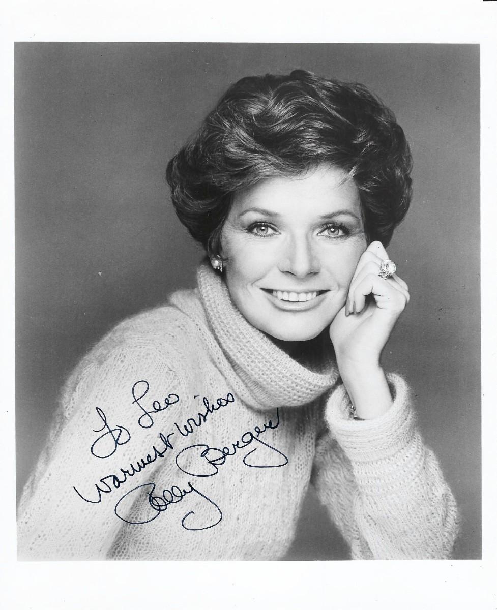 Polly Bergen signed photo | EstateSales.org