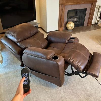 Electric Reclining Chair/Headrest + Rootrest. PERFECT CONDITION - Home Stretch Reclining Chair Movie Theatre Chair ($1000+ MSRP!)