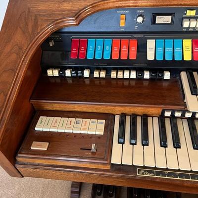 Hammond Organ Piano with Chair in PERFECT SHAPE. RECEIPT: $5,586