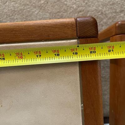 3 Vintage Mid Century Danish Modern Toften Mobelfabrik Teak Tile Top Nesting Tables (selling for $1,000=) Denmark