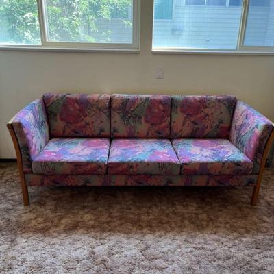 GORGEOUS Danish Stouby Vintage Midcentury 3-Seater Sofa Couch