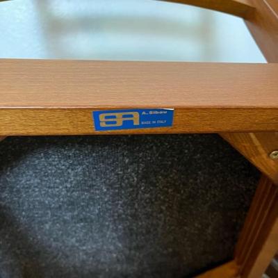SA A. Sibau Italian Dining Chars - fabric seat (set of 4)