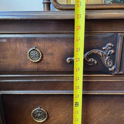 Griswold - Guest Co Antique Dresser With Mirror