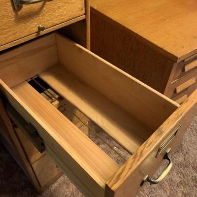 Gorgeous Oak Filing Cabinet