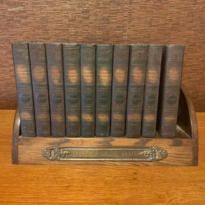 Stunning Wooden "Reserved for the Master" sign (books on auction #40)