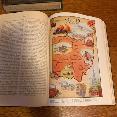 Antique Books The Standard Reference Work" Vol. 1-Vol. 10 collection