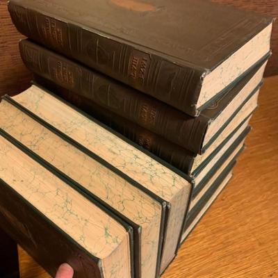 Antique Books The Standard Reference Work" Vol. 1-Vol. 10 collection