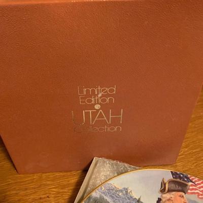 2 Utah Limited Edition Collector's Plates from the "Utah Collection" 1977 & 1985