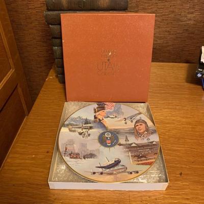 2 Utah Limited Edition Collector's Plates from the "Utah Collection" 1977 & 1985