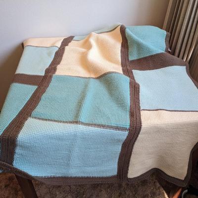 2 handmade blankets