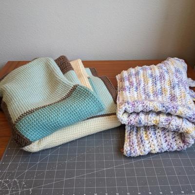 2 handmade blankets