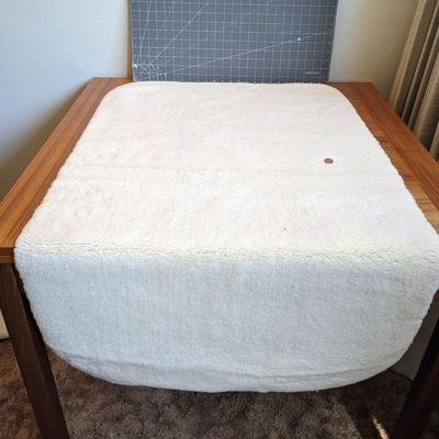 White Bathmat Rug