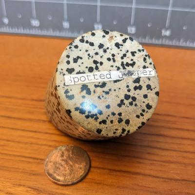 Spotted Jasper Mini Clock