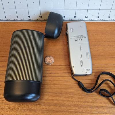 Olympus voice recorder & case