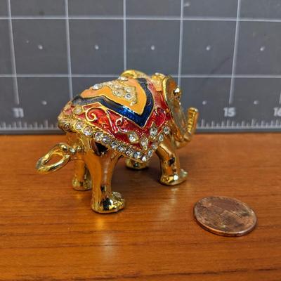 Mini Gold Elephant made in Thailand