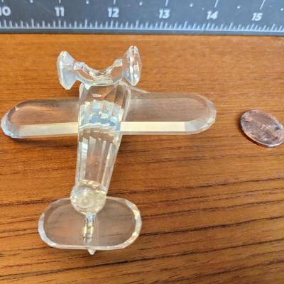 Mini Glass Airplane