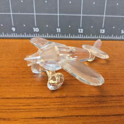 Mini Glass Airplane