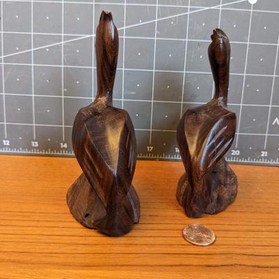 2 Wooden Birds (MSRP $45 each)