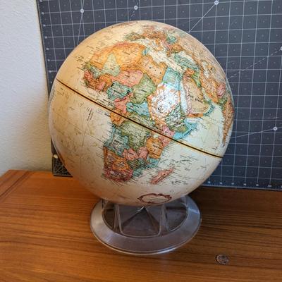 Globe on stand