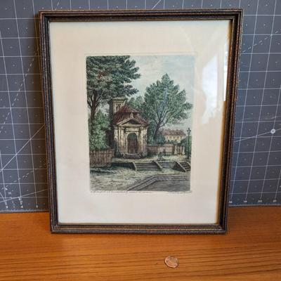 Chapel at Nussdorf near Vienna by JC Stadler