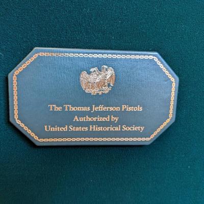 Thomas Jefferson Pistols US Historical Society set 879/1000