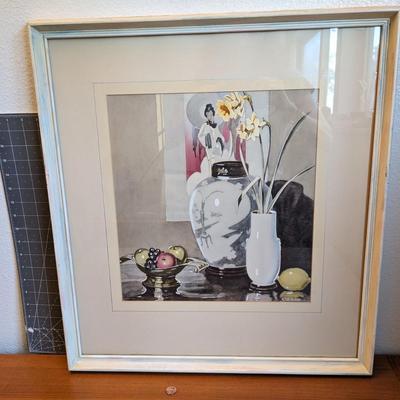 Framed Still Life print by Elyse Ford