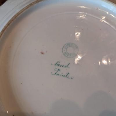 Superior Nippon Hand Painted China Set gold & pink