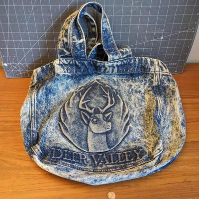 Vintage Deer Valley Jean Bag