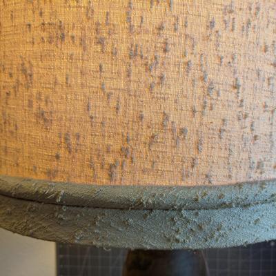 Large Vintage Lamp + Lampshade