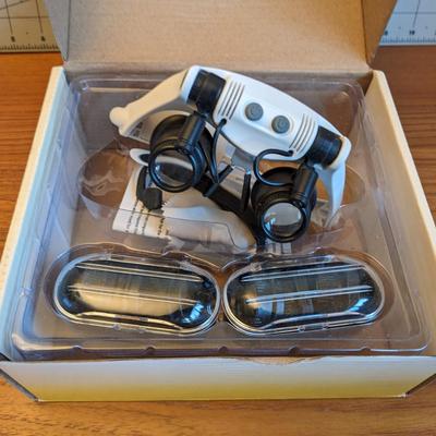 LED Magnification Glasses for clock repair, etc.