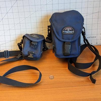 2 Tamrac Digital Series Camera Cases with beltloops