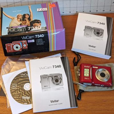 Vivitar Vivicam 7340 Digital Camera