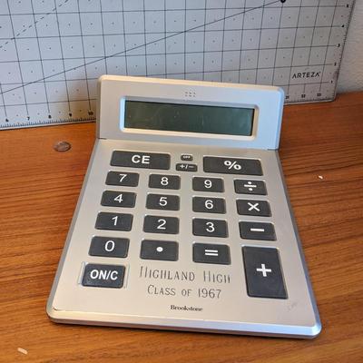 Brookerstone Calculator (LARGE) "Highland High Class of 1967"