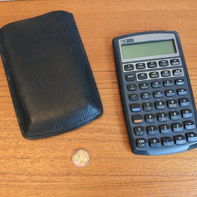 HP Calculator 10B2 + case (2 of 2)