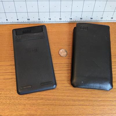 Hewlett Packard 10B Business Calculator + case