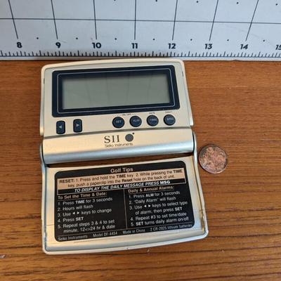 SII Seiko Instruments Clock
