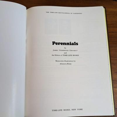3 Books: The Time-Life Encyclopedia of Gardening Perrennials, Flowering Shrubs, & Shade Gardens