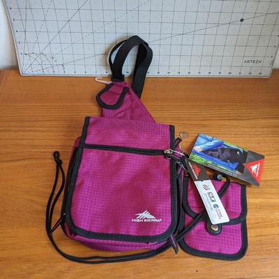 High Sierra Expandable Shoulder Bag NEW
