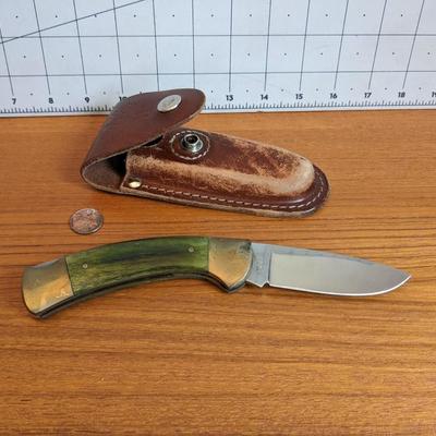 Boker Solingen - Germany Knife 440C 3000 + leather case