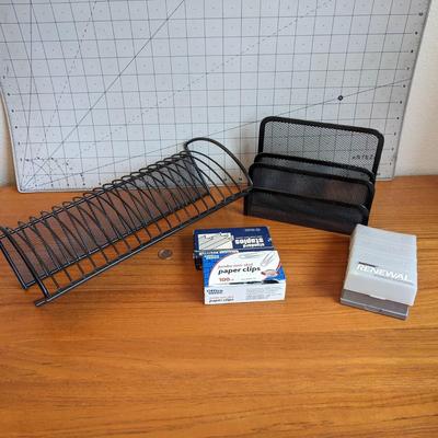 Misc. Office Supplies + battery charger