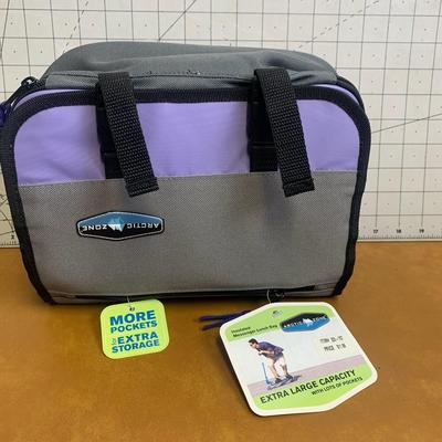 Arctic Zone purple & grey cooler NEW
