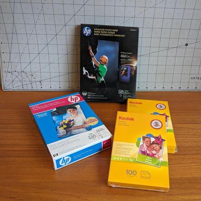 HP Photo Paper + Kodak photo paper