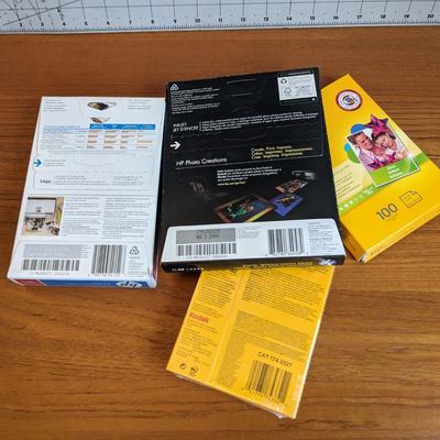 HP Photo Paper + Kodak photo paper